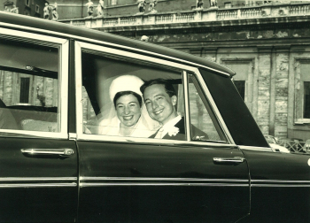 Hochzeitsauto Rom 1967